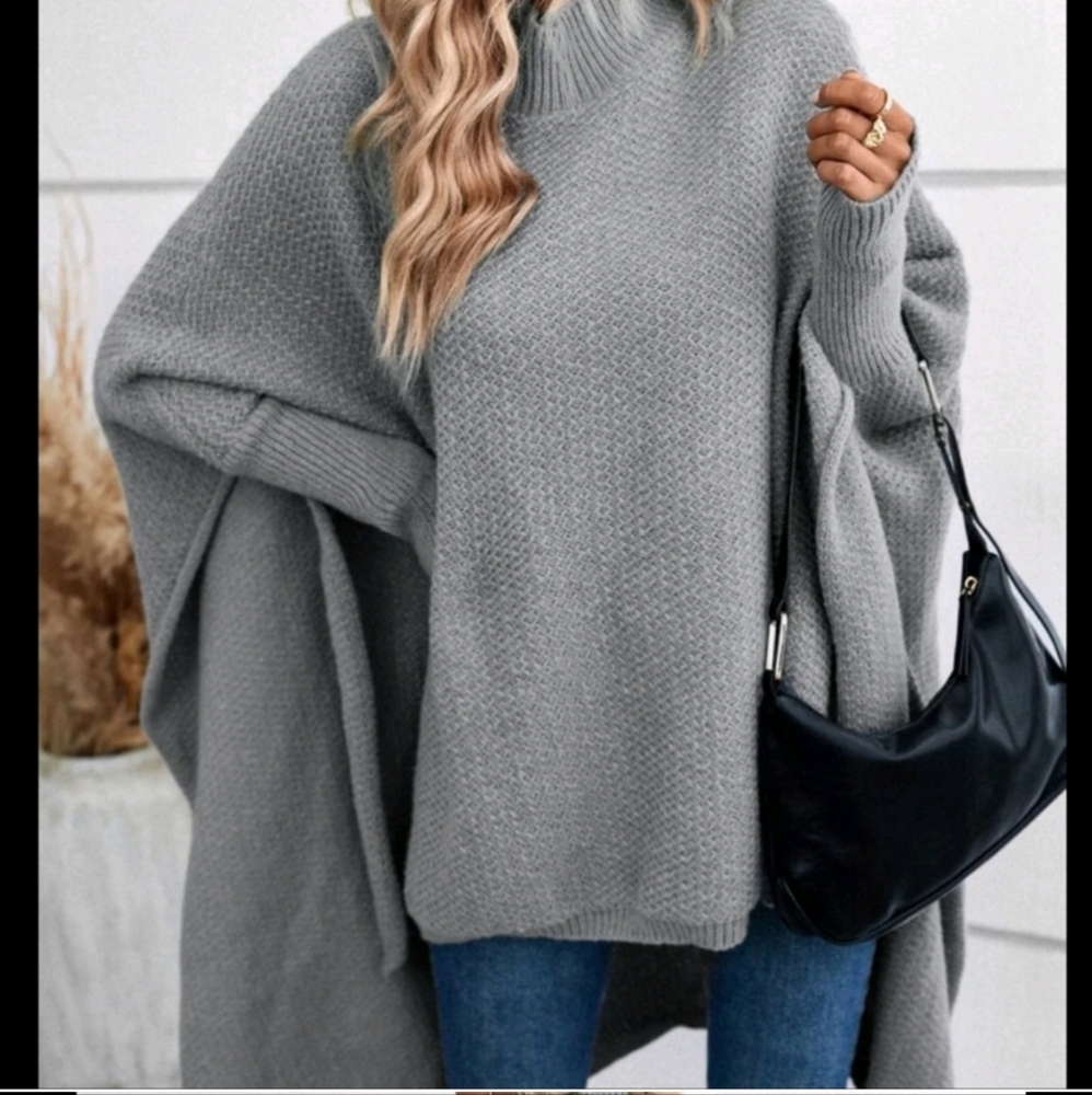 Gray Women's Sweater - Picture 4 of 4